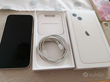 Iphone 13    128gb    bianco perfetto