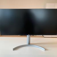 Monitor LG 34wk650w bianco
