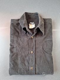 Camicia D&G Dolce&Gabbana velluto a coste nero