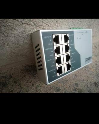 Hub switch FL Switch SF 8TX Phoenix Contact