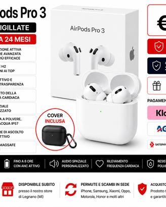 Apple AirPods Pro 3 – Nuove sigillate
