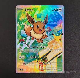 Eevee Carta Pokemon Custom Holo