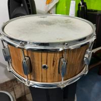 Rullante in legno artigianale da 14”  batteria