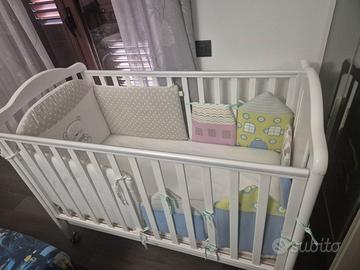 Lettino Italbaby Mon Amour con spondine regolabili