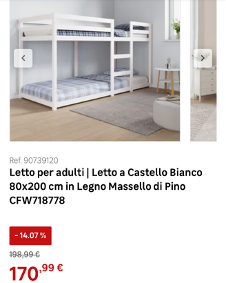 Letto a castello