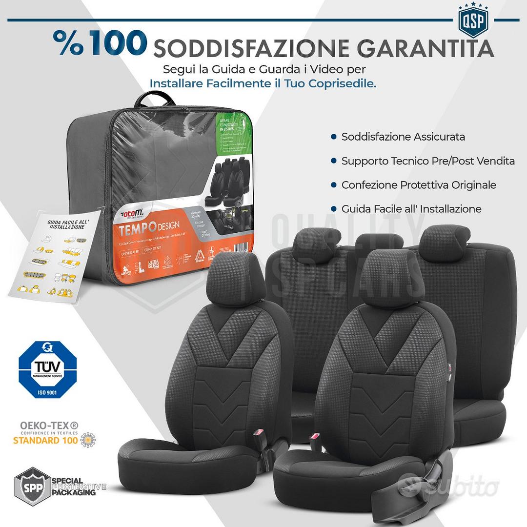 Subito - RT ITALIA CARS - SET COPRISEDILI per Fiat 500 Tessuto Traspirante  - Accessori Auto In vendita a Bari