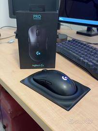 Logitech G Pro Wireless + scatola e accessori