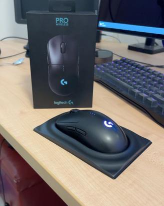 Logitech G Pro Wireless + scatola e accessori