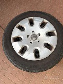 Cerchio + gomme 185/60 R15 michelin alpin