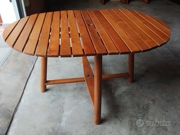 tavolo da giardino nuovo in n legno