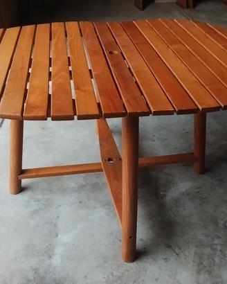 tavolo da giardino nuovo in n legno