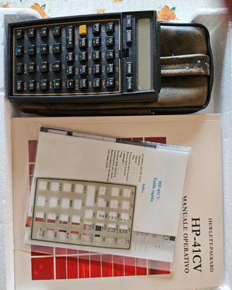 calcolatrice Hewlett-Packard HP-41CV