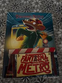 Libro geronimo stilton il fantasma del metro