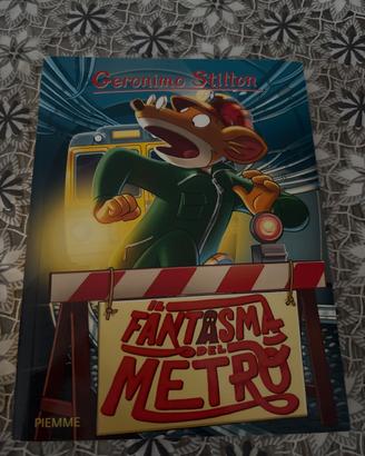 Libro geronimo stilton il fantasma del metro