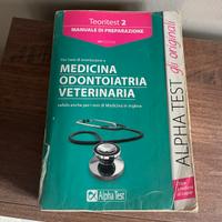 Libro Alpha Test Medicina Odontoriatria Veterinari