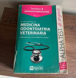 Libro Alpha Test Medicina Odontoriatria Veterinari