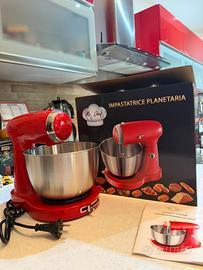 Impastatrice  mr chef rossa mai usata, nuova