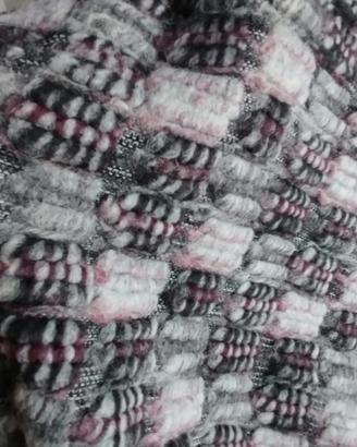 Scampolo Tessuto Boucle Misto Lana