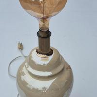 Base Lampada da Tavolo Vintage Anni '70/'80 - Cera