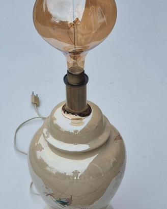 Base Lampada da Tavolo Vintage Anni '70/'80 - Cera