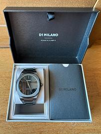 Orologio al quarzo D1 Milano Ultrathin Gunmetal