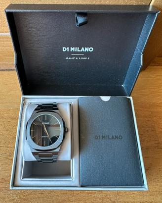 Orologio al quarzo D1 Milano Ultrathin Gunmetal