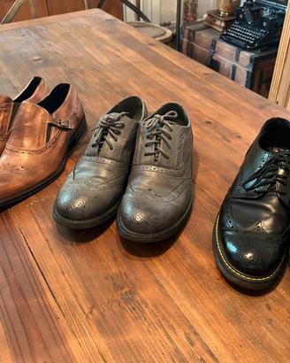 Lotto 3 paia scarpe uomo n. 43 