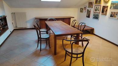 credenza+tavolo+sedie +tavolino 