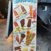 TABELLA GELATI VINTAGE IN LIRE 