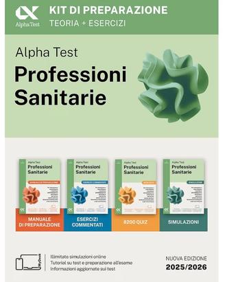 Libri alpha test professione sanitarie