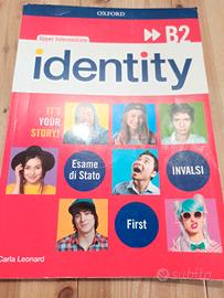libro di inglese 'identity B2" ISBN 9780194564489