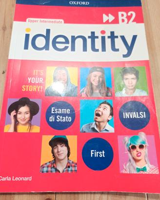 libro di inglese 'identity B2" ISBN 9780194564489