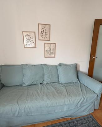 Divano letto 3 posti IKEA Holmsund con contenitore