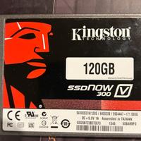 kingston SSD 120gb 2,5" Disco  Sata