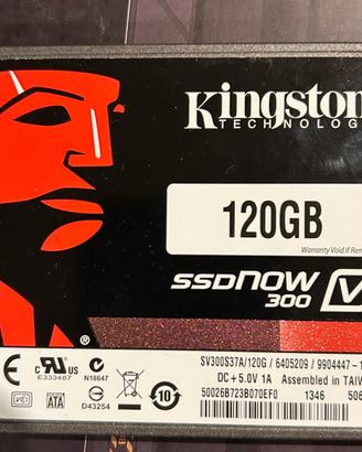 kingston SSD 120gb 2,5" Disco  Sata