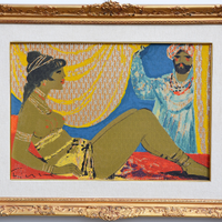 Quadro Fiume Salvatore "Appuntamento con Sceicco"
