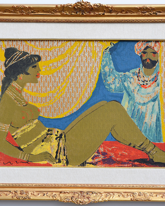 Quadro Fiume Salvatore "Appuntamento con Sceicco"