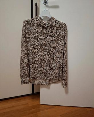 Camicia Please leopardata 