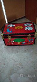 BAULE PORTABIANCHERIA/PORTA GIOCATTOLI