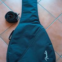 Custodia imbottita per Fender acustica e tracolla