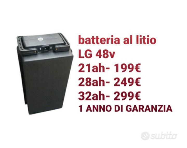 batteria al litio scooter elettrico 21ah 28ah 32ah