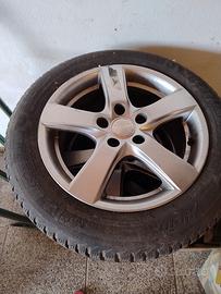 cerchi il lega 16" con gomme invernali 