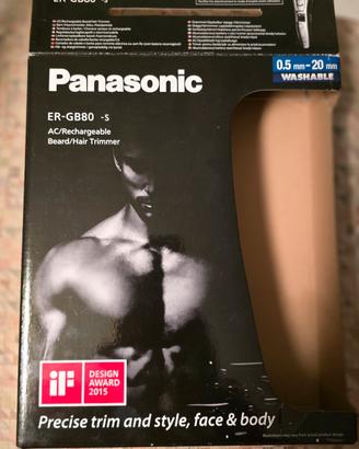Regola barba e capelli Panasonic ER-GB80-S