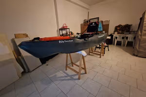 kayak Fishing TRIKEN 330 a Pedali pari al nuovo