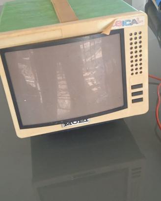 giocattolo vintage televisione muri musical made i