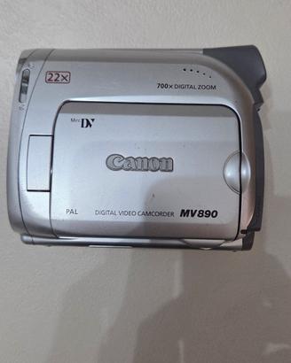 Videocamera Canon MV890 rotta