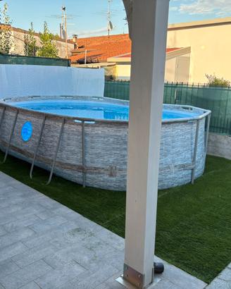 Piscina Bestway + Robot e accessori