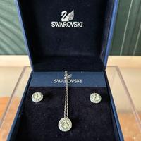 Collana Swarovski con pendente e orecchini