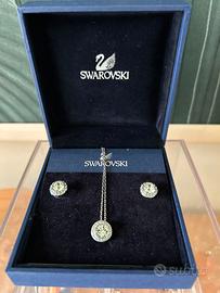 Collana Swarovski con pendente e orecchini