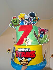 torta scenografica Brawl stars